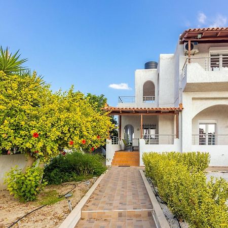 Amazing Villa Chrysanthi With Private Pool In Heraklion Epano Vathia Bagian luar foto
